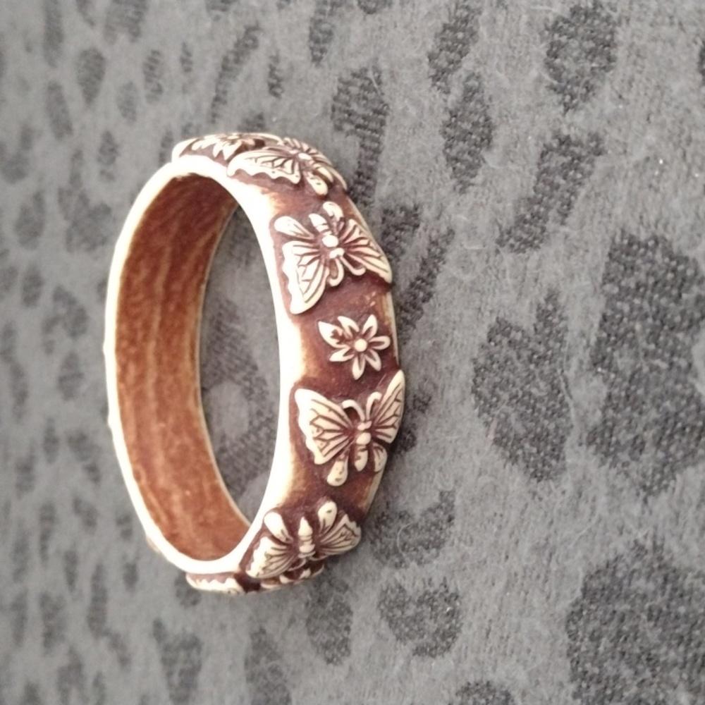 Vintage butterfly bracelet bangle